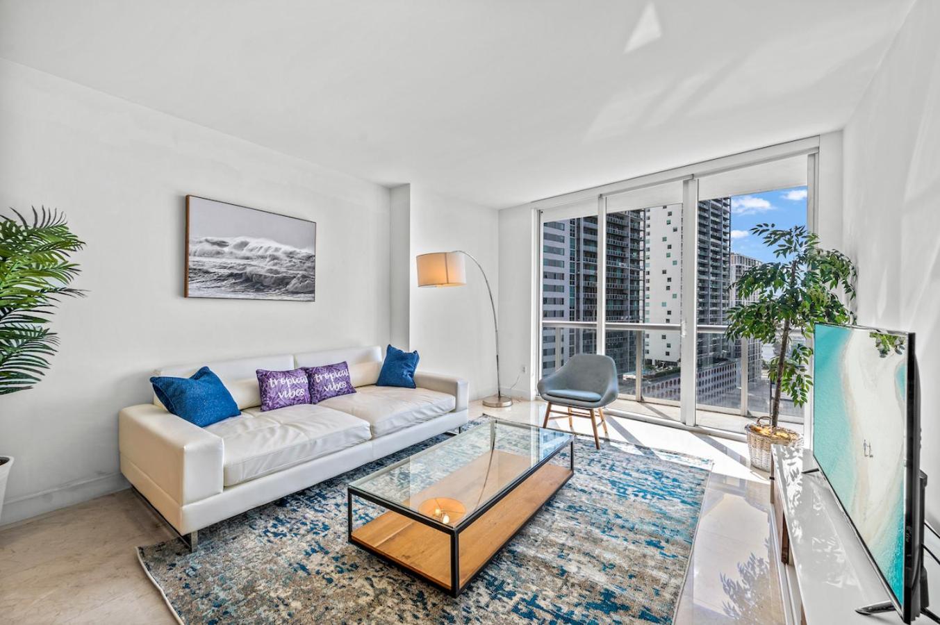 *W Icon Brickell- Luxury 2Br Highrise Corner Condo** 迈阿密 外观 照片