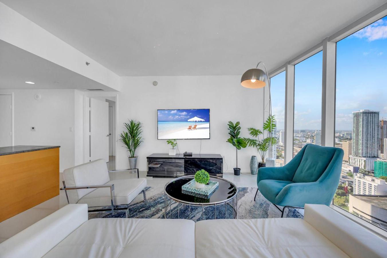 *W Icon Brickell- Luxury 2Br Highrise Corner Condo** 迈阿密 外观 照片