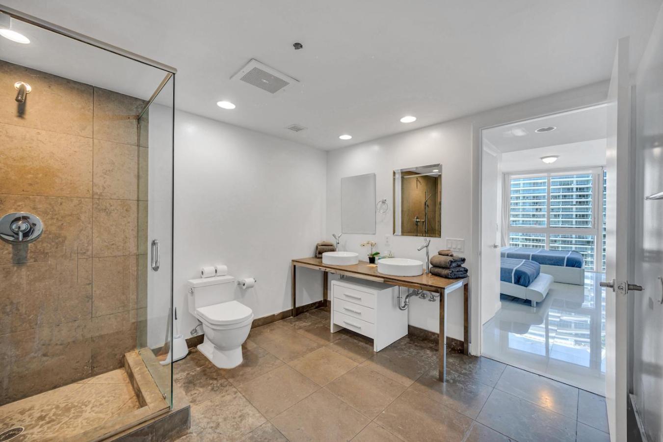 *W Icon Brickell- Luxury 2Br Highrise Corner Condo** 迈阿密 外观 照片